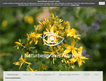 Tablet Screenshot of hp-albrecht.de